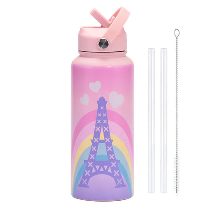 1L Stainless Steel Insulated Sports Bottle