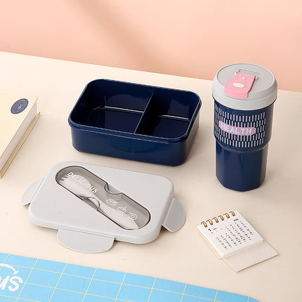Kids Compartment Lunch Box with Water Cup