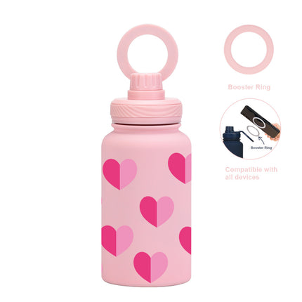 650 mL Stainless Steel Thermos Bottle with Magnetic Phone Holder