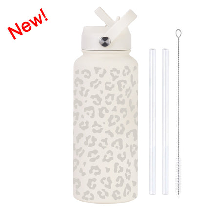 1L Stainless Steel Insulated Sports Bottle