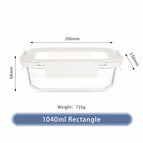 Rectangular 1040ml