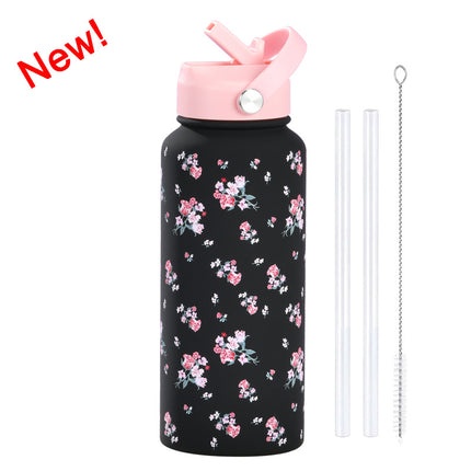 1L Stainless Steel Insulated Sports Bottle