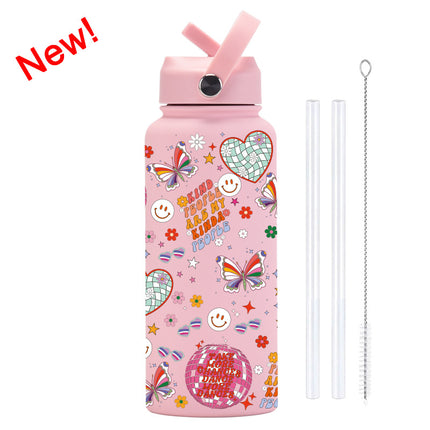 1L Stainless Steel Insulated Sports Bottle