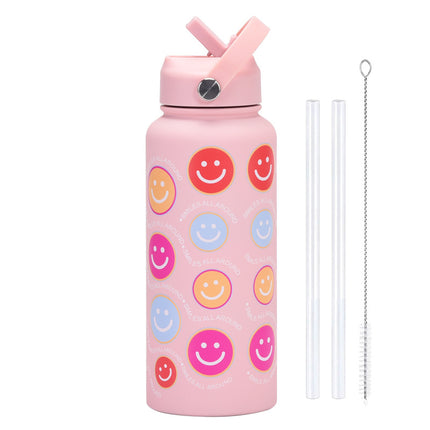 1L Stainless Steel Insulated Sports Bottle