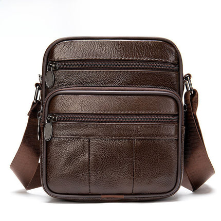 Genuine Leather Men’s Crossbody Bag