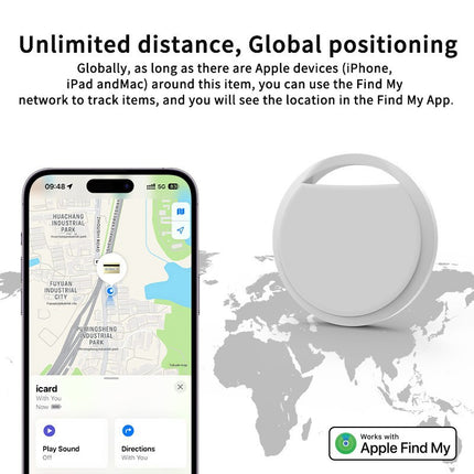 Smart Tag Bluetooth Item Tracker – Works with Apple Find My App