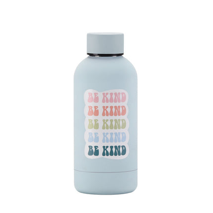 350 mL Stainless Steel Thermos Bottle with Abstract Print