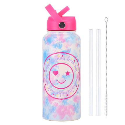 1L Stainless Steel Insulated Sports Bottle