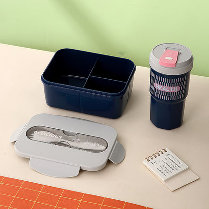 Kids Compartment Lunch Box with Water Cup