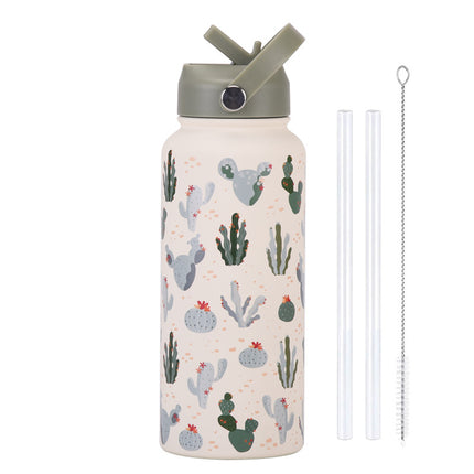 1L Stainless Steel Insulated Sports Bottle