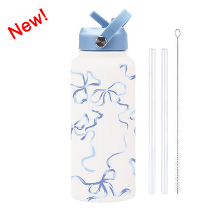 1L Stainless Steel Insulated Sports Bottle