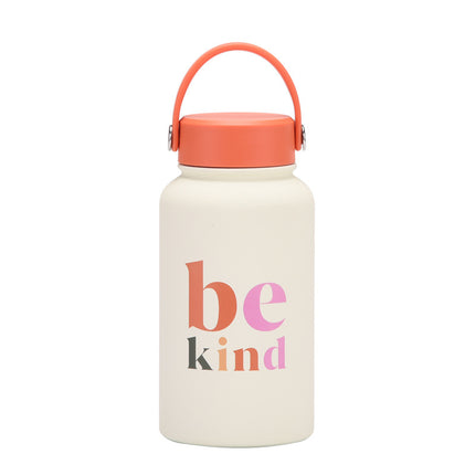 650 mL Wide-Mouth Stainless Steel Thermos Bottle