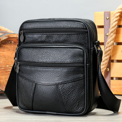 Genuine Leather Men’s Crossbody Bag