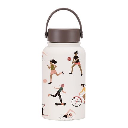 650 mL Wide-Mouth Stainless Steel Thermos Bottle