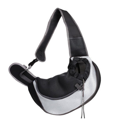 Adjustable Pet Crossbody Carrier Bag