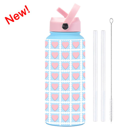1L Stainless Steel Insulated Sports Bottle