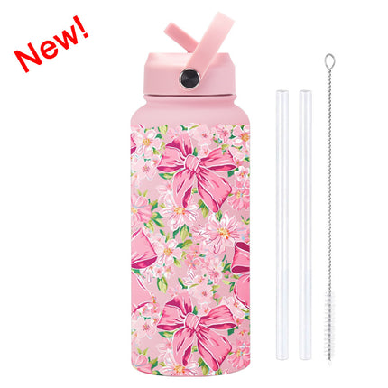 1L Stainless Steel Insulated Sports Bottle
