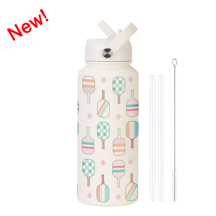 1L Stainless Steel Insulated Sports Bottle