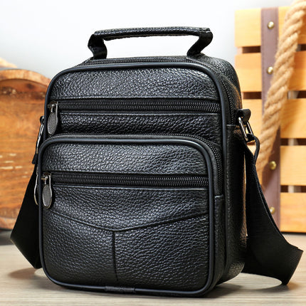 Genuine Leather Men’s Crossbody Bag