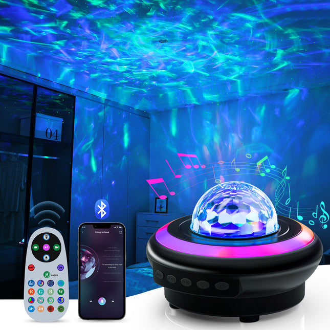 Rechargeable Planet Projection Bedside Night Light