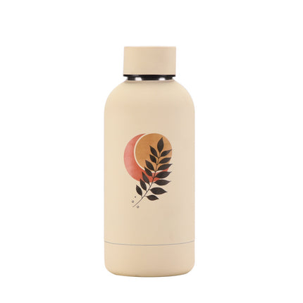 350 mL Stainless Steel Thermos Bottle with Abstract Print