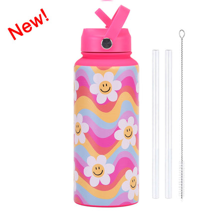 1L Stainless Steel Insulated Sports Bottle