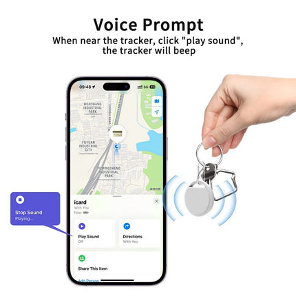 Smart Tag Bluetooth Item Tracker – Works with Apple Find My App