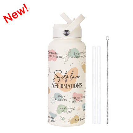 1L Stainless Steel Insulated Sports Bottle