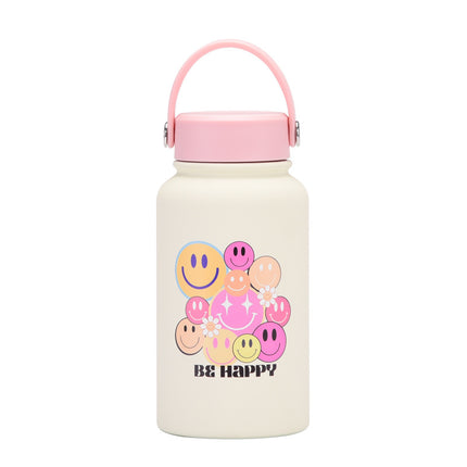 650 mL Wide-Mouth Stainless Steel Thermos Bottle