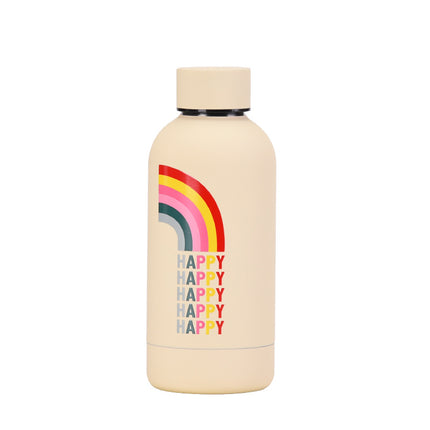 350 mL Stainless Steel Thermos Bottle with Abstract Print