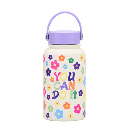 650 mL Wide-Mouth Stainless Steel Thermos Bottle