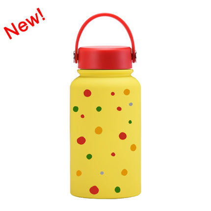 650 mL Wide-Mouth Stainless Steel Thermos Bottle