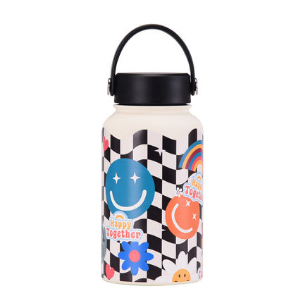 650 mL Wide-Mouth Stainless Steel Thermos Bottle