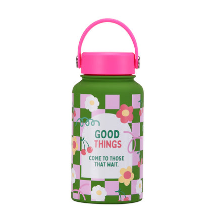 650 mL Wide-Mouth Stainless Steel Thermos Bottle