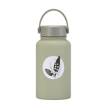650 mL Wide-Mouth Stainless Steel Thermos Bottle