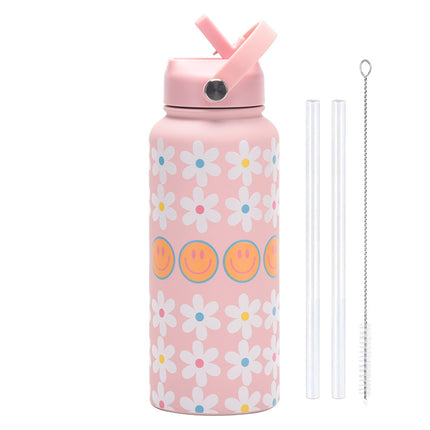 1L Stainless Steel Insulated Sports Bottle