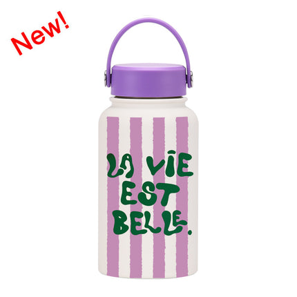 650 mL Wide-Mouth Stainless Steel Thermos Bottle