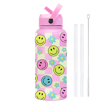 1L Stainless Steel Insulated Sports Bottle