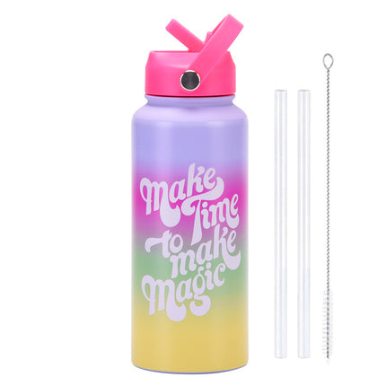 1L Stainless Steel Insulated Sports Bottle