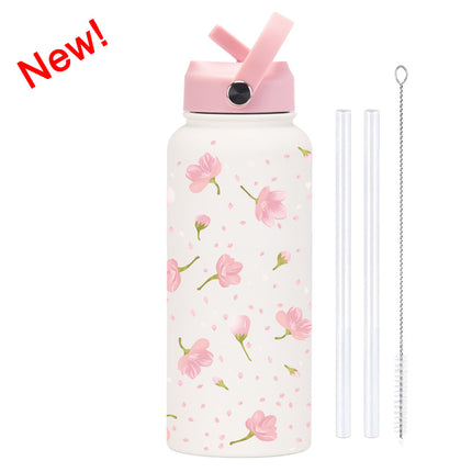 1L Stainless Steel Insulated Sports Bottle