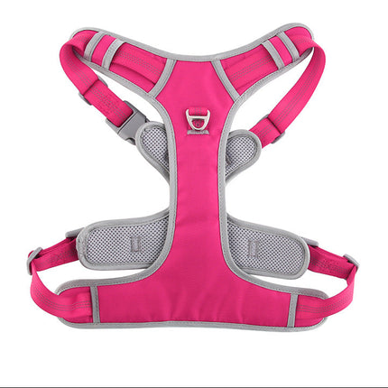 Adjustable Dog Harness with Leash - S–XL