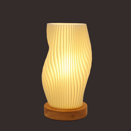 3D Printed Vase Table Lamp with Ambient Lighting