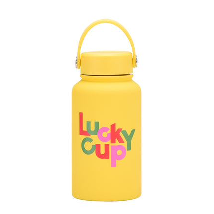 650 mL Wide-Mouth Stainless Steel Thermos Bottle