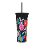 830ml milk tea steel cup black / .