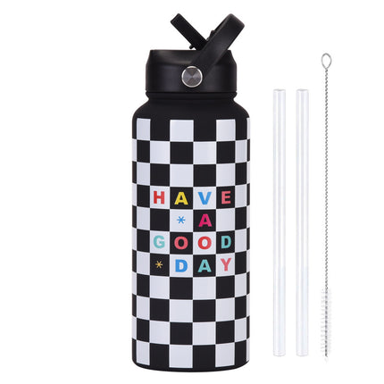 1L Stainless Steel Insulated Sports Bottle