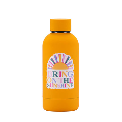 350 mL Stainless Steel Thermos Bottle with Abstract Print