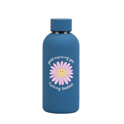 350 mL Stainless Steel Thermos Bottle with Abstract Print