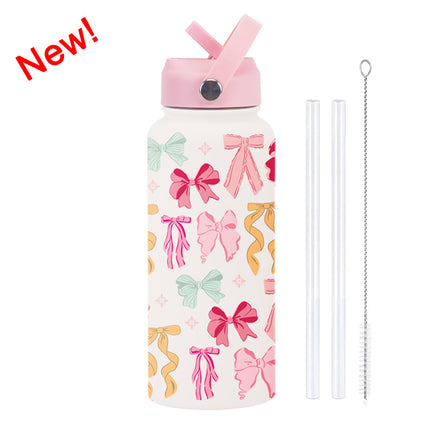 1L Stainless Steel Insulated Sports Bottle