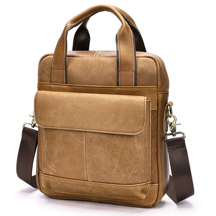 Genuine Leather Men’s Shoulder Bag