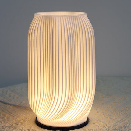 3D Printed Vase Table Lamp with Ambient Lighting